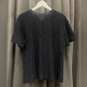 Dior Oblique T Shirt Blue